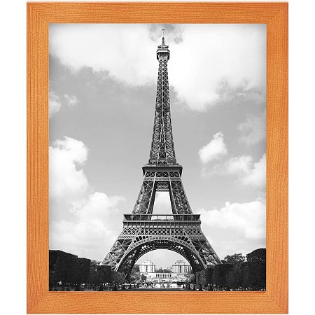 SUPERDANT 8x10 Picture Frame Natural Wood Photo Frames Collage Display Photos Decorative Art Prints Picture Frame for Wall Hanging and Table Top Display Home Decoration Brown