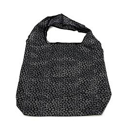 Honeyhandy Eco-Friendly Polyester Portable Shopping Bag, Collapsible Shopping Bag, Flower Pattern, 63~64x43~44x0.05cm