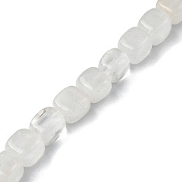 Natural Quartz Crystal Beads Strands, Cuboid, 8.5~11x7.5~9x7.5~9mm, Hole: 1.2mm, about 20pcs/strand, 7.72~8.74 inch(19.6~22.2cm)