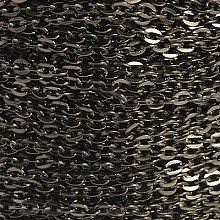 NBEADS 100m Iron Cross Chains, Unwelded, Oval, Come On Reel, Popular for Jewelry Making, Important Decoration, Lead Free, Gunmetal, 3x2x0.6mm; 100m/roll