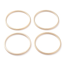 Honeyhandy Brass Linking Rings, Long-Lasting Plated, Round Ring, Real 24K Gold Plated, 22x1mm, Inner Diameter: 20mm