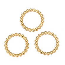 Honeyhandy 304 Stainless Steel Linking Rings, Pendants Accessories, Ring Shape, Golden, 21x2.8mm, Inner Diameter: 16.5mm