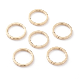 Honeyhandy Brass Linking Rings, Long-Lasting Plated, Round Ring, Real 24K Gold Plated, 10x1mm, Inner Diameter: 8mm