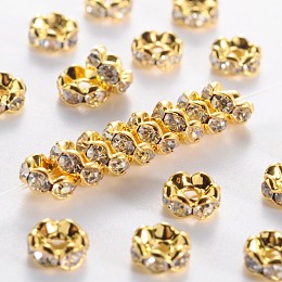 Craftdady 30Pcs 12mm Crystal Rhinestone Rondelle Spacer Beads Silver Disco  Ball Loose Beads for Jewelry Making