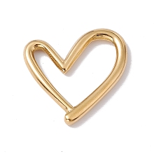 Honeyhandy Ion Plating(IP) 304 Stainless Steel Linking Rings, Hollow Asymmetrical Heart, Golden, 19x20x2.5mm, Inner Diameter: 13.5x13.5mm