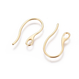 Surgical Steel Earring Hooks Circle Earring Wire Steel Earring Horizontal  Loops Earring Findings for Jewelry Making-5588 