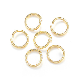 Honeyhandy 304 Stainless Steel Jump Rings, Open Jump Rings, Golden, 10x1.2mm