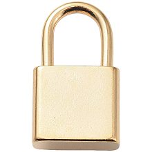 CHGCRAFT 10pcs 304 Stainless Steel Pendants Gold Padlock Pendant for Necklace Bracelets Jewelry Making