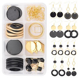 Wholesale Unicraftale DIY Charm Cuff Ring Making Kit 