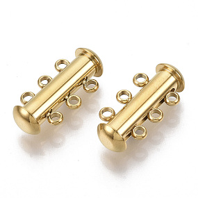 CHGCRAFT 5sets Brass Magnetic Clasps Mixed Color Connector with Loop Magnet  Converter Necklace Clasps Jewelry Clasps for DIY Bracelet Necklace Making  Gold Sliver 