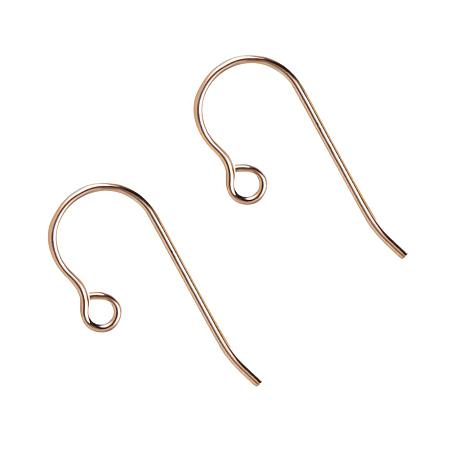 BENECREAT 3 Pairs 14K Gold Filled Earring Hooks Wires with Loop Dangle Earring Findings for DIY Jewelry Making