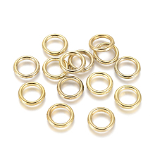 Honeyhandy CCB Plastic Linking Rings, Ring, Antique Golden, 12x2mm, Inner Diameter: 8.5mm