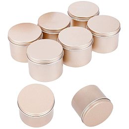 30PC Small Mini Round Tin Can Boxes Metal Jewelry Container 30ml with Screw  Lids