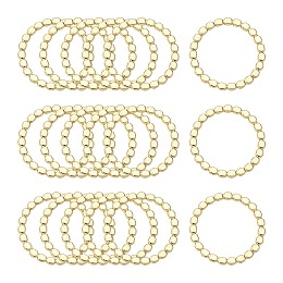 Honeyhandy Alloy Linking Rings, Ring, Light Gold, 22x1.5mm, Inner Diameter: 18mm