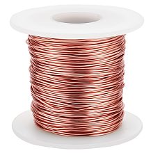 BENECREAT 18 Gauge 1mm Aluminum Craft Wire, 196 Feet Bendable Metal Wire Jewelry Wire for Jewelry Making, Sculpting, Bike Modelling Skeleton Crafting Floral Making, Wire Weaving, Copper