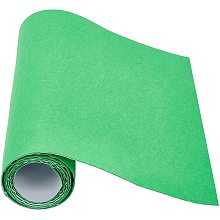 BENECREAT 15.7x78.7"(40cmx2m) Green Self-Adhesive Felt Fabric Shelf Liner for DIY Non-slip Pad and Jewelry Box Fabric Stick, 1mm Thick