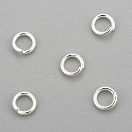 Honeyhandy 304 Stainless Steel Jump Rings, Open Jump Rings, Silver, 20 Gauge, 4.5x0.8mm, Inner Diameter: 2.8mm