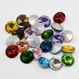 Large Clear Glass Cabochons. Clear Glass Shapes for Pendants