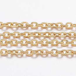 NOLITOY 1 Roll Bracelet Material Chains for Jewelry Making Metal Curb  Chains Necklace Link Chain Womens Bracelet DIY Jewelry Chain Necklace Chain