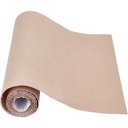 BENECREAT 15.7x78.7"(40cmx2m) Khaki Self-Adhesive Felt Fabric Jewelry Box Lining for DIY Costume Making and Furniture Protection, 1mm Thick