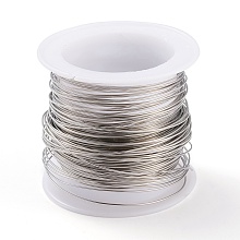 Honeyhandy 316 Surgical Stainless Steel Wire, for Jewelry Making, Stainless Steel Color, 22 Gauge, 0.6mm, about 59.05 Feet(18m)/roll