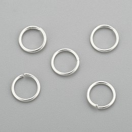 Honeyhandy 304 Stainless Steel Jump Rings, Open Jump Rings, Silver, 20 Gauge, 7x0.8mm, Inner Diameter: 5.4mm