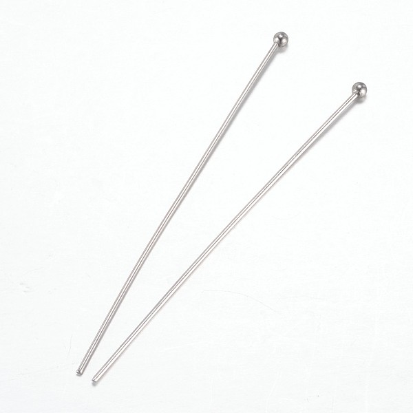 Honeyhandy 304 Stainless Steel Round Ball Pins Stainless Steel Color