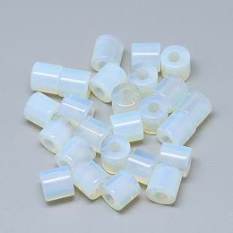 Opalite Beads, Column, 9x9mm, Hole: 3.5mm