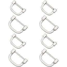 WADORN 8 Pack D-Rings Screw in Shackle