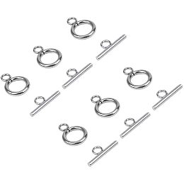 9x6mm Airssory 100 Pcs 304 Stainless Steel Metal Lobster Claw Clasps for DIY Jewellery Making 