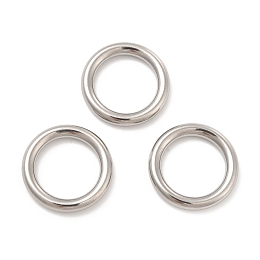 Honeyhandy 304 Stainless Steel Linking Rings, Round Ring, 20x3mm, Inner Diameter: 14mm