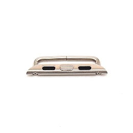 Honeyhandy 316 Stainless Steel Strap Connector For iwatch, Stainless Steel Color, 8x32x3mm