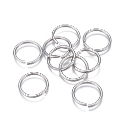 Honeyhandy 304 Stainless Steel Open Jump Rings, Stainless Steel Color, 20x1.9mm