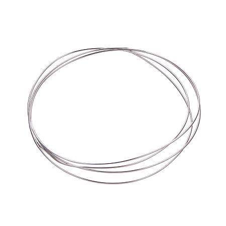 BENECREAT 18 Gauge(1mm) 1M Sterling Silver Wire for Bracelet Necklace Jewellery Making