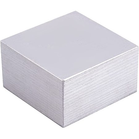 Pandahall Elite 2.1x2.1x1.1 Inch Carbon Steel Bench Block, Square Jewelers Bench Block Polished Hardness Metal Profession Jewelers Table for Jewelry Stamping Metal Wire Flattening