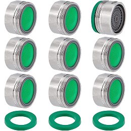 UNICRAFTALE Stainless Steel Bathroom Faucet Aerator Replacement Parts Set Male Thread Aerator Faucet Filter with Gasket Faucet Bubblers for Kitchen and Bathroom