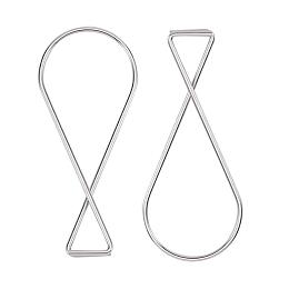 BENECREAT 60 Pack Ceiling Hook Clips Ceiling Hanger Hooks for Office, Classroom, Home and Wedding Decoration, Hanging Sign from Suspended Tile/Grid/Drop Ceilings