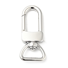 Honeyhandy 304 Stainless Steel Swivel Clasps, Swivel Snap Hook, Stainless Steel Color, 48.5x22x7.5mm, Hole: 16x8mm