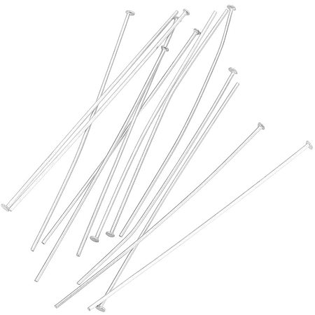 UNICRAFTALE 500PCS 304 Stainless Steel Head Pins Dressmaker Pins for Jewelry Making Sewing and Craft 50x0.7mm