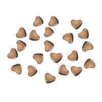 ARRICRAFT About 100pcs Antique Bronze Alloy Heart Beads for Bracelets Jewelry Making, 6x5x3mm, Hole: 1mm