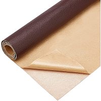 BENECREAT 12x24 Inch Adhesive Leather Repair Patch for Sofa Couch Car Seat Furniture (Coffee, 0.8mm Thick)
