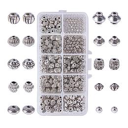 20 Pcs Craft Findings Tibetan Silver Spacer Charms Caps Beads 7mm YB 