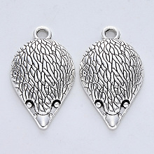 Honeyhandy Tibetan Style Alloy Pendants, Cadmium Free & Lead Free, Hedgehog, Antique Silver, 36x20.5x6mm, Hole: 3mm, about 100pcs/500g