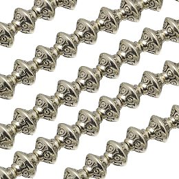 100/300pcs Tibetan Silver Dainty charme Loose Spacer Beads À faire soi-même Jewelry Finding