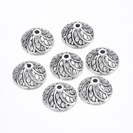 ARRICRAFT Tibetan Style Bead Cones, Antique Silver, Lead Free and Cadmium Free, 11x5mm, Hole: 1mm