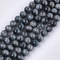 ARRICRAFT Natural Hawk's Eye Beads Strands, Eagle Eye Stone, Grade A, Round, 8mm, Hole: 1mm, about 23~25pcs/strand, 7.6 inches