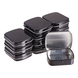 30PC Small Mini Round Tin Can Boxes Metal Jewelry Container 30ml with Screw  Lids