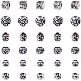 ZX02685 Packet of 12 x Antique Silver Tibetan 17mm Charms Pendants - Cat - Charming Beads
