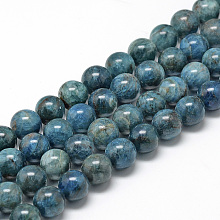 ARRICRAFT Natural Apatite Beads Strands, Round, 6~7mm, Hole: 1mm, about 60~67pcs/strand, 15.7 inches