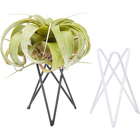 Nordic Styles Iron Line Flowers Vase, Plant Holder, Home Decor, Mixed Color, 6x10cm, 2 colors, 3pcs/color, 6pcs/set